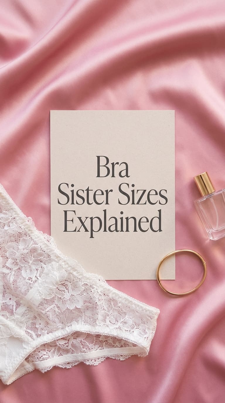 Bra Sister Sizes Explained