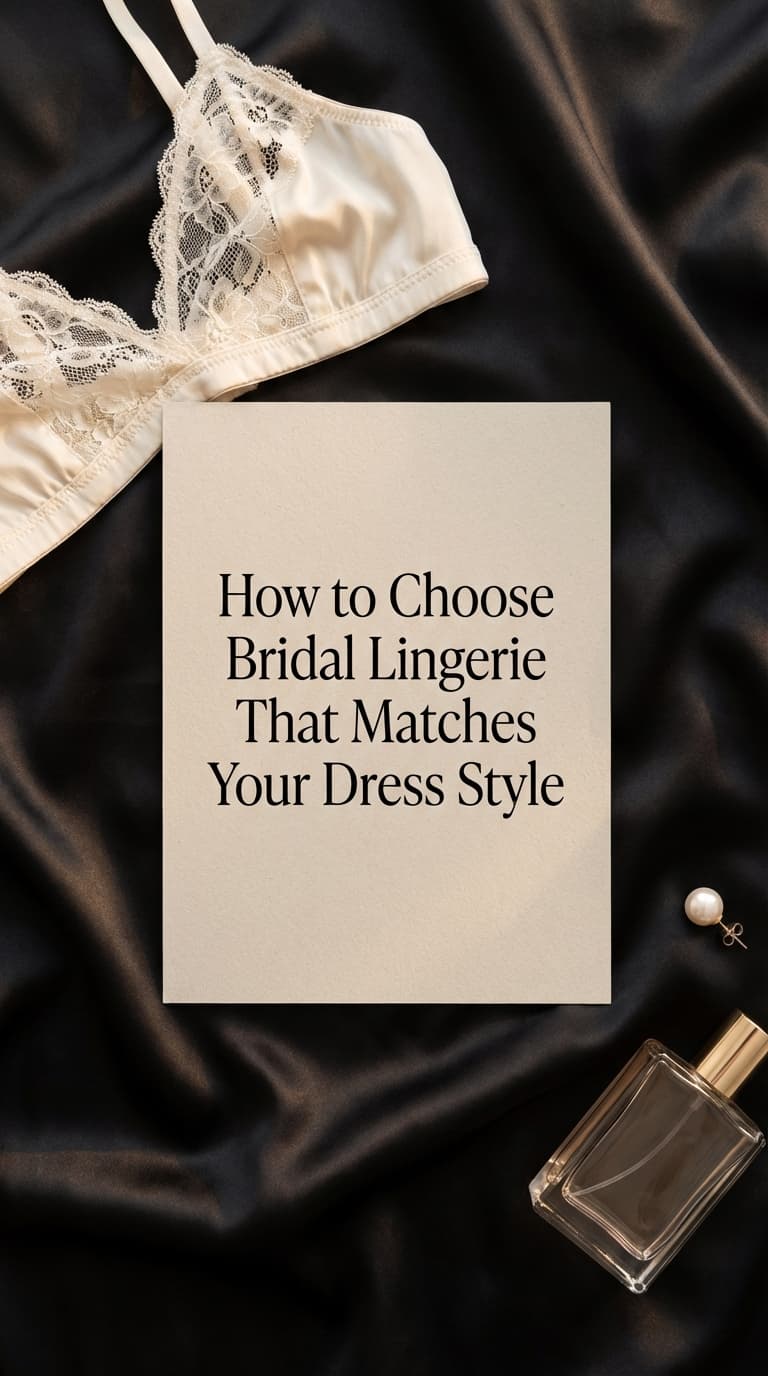 How to Choose Bridal Lingerie That Matches Your Dress Style