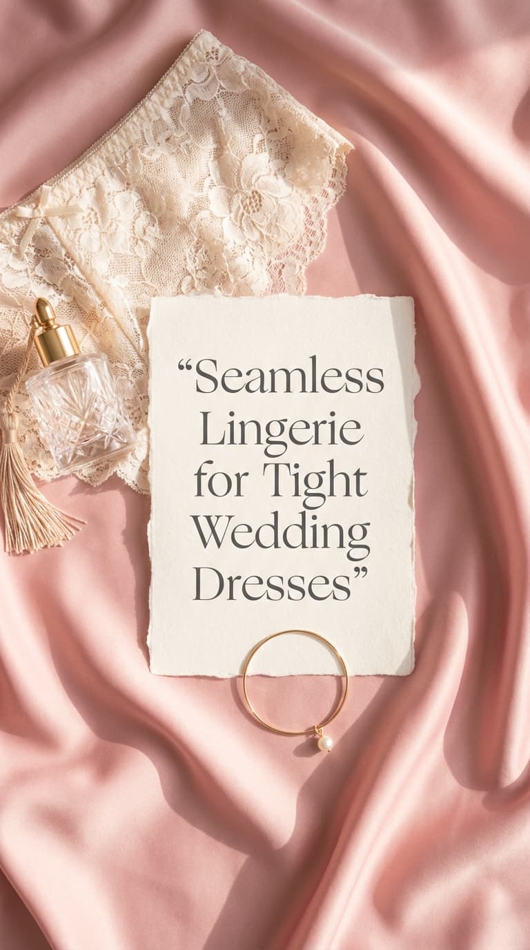Seamless Lingerie for Tight Wedding Dresses