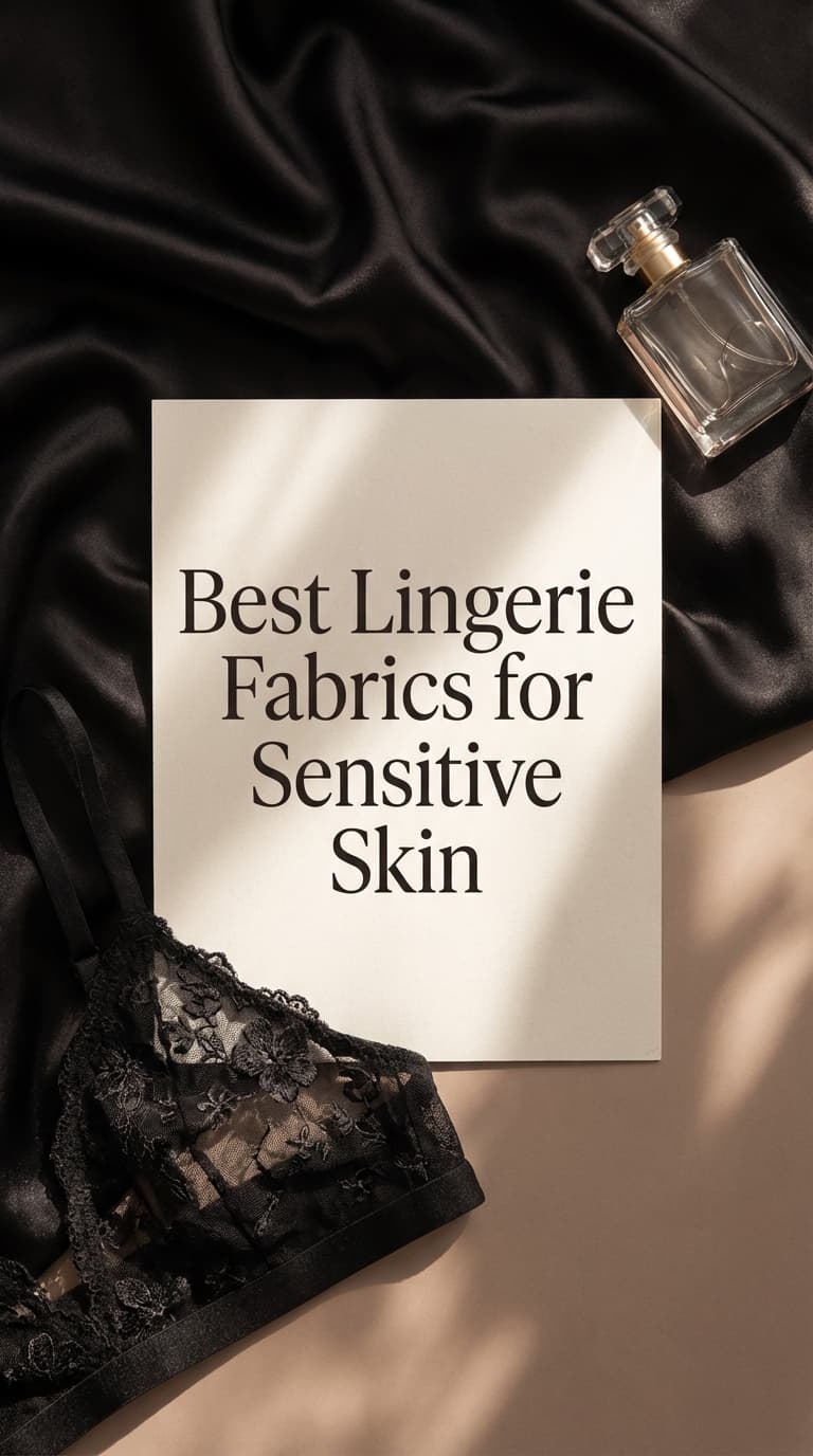 Best Lingerie Fabrics for Sensitive Skin