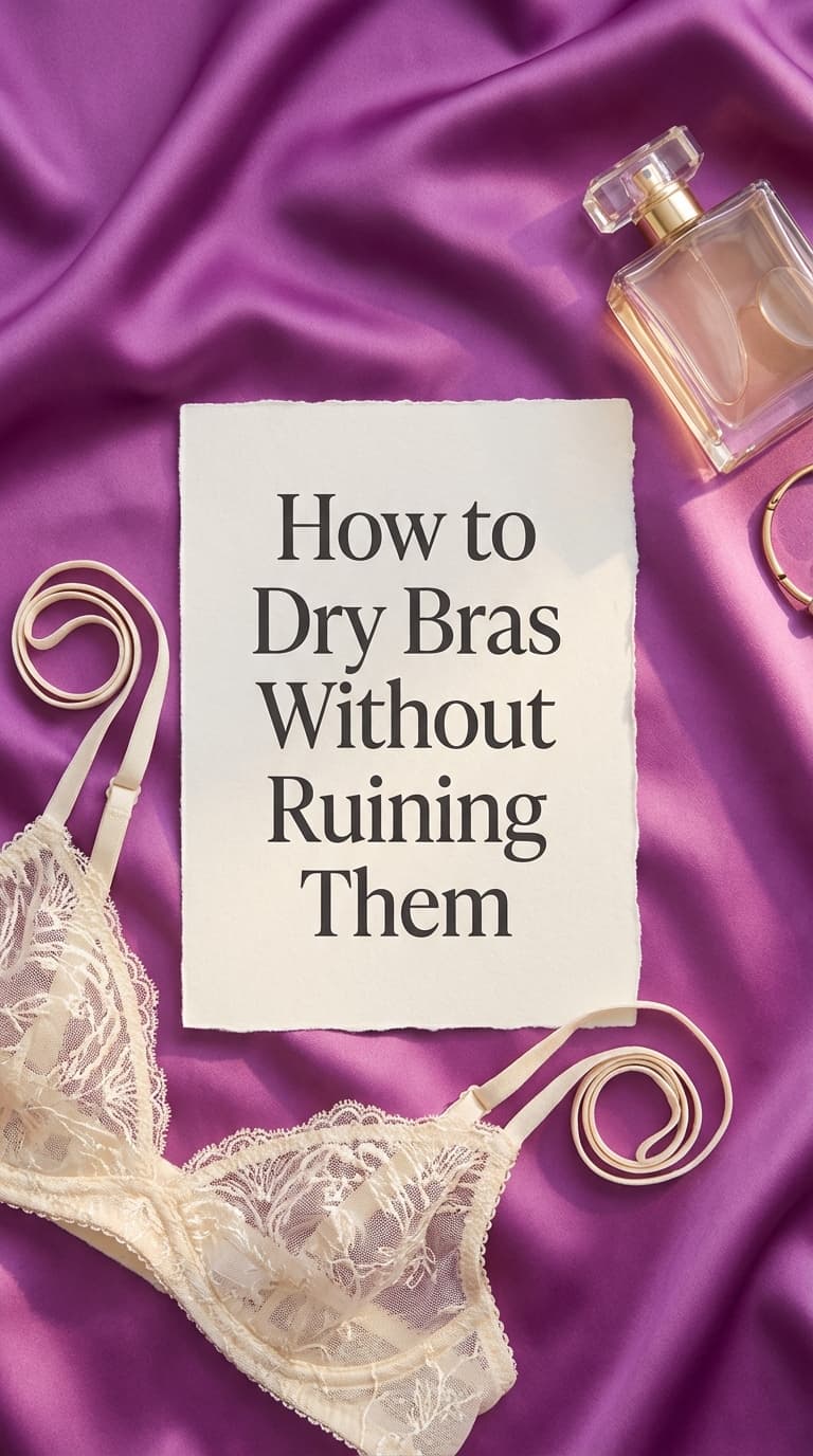 How to Dry Bras Without Ruining Them