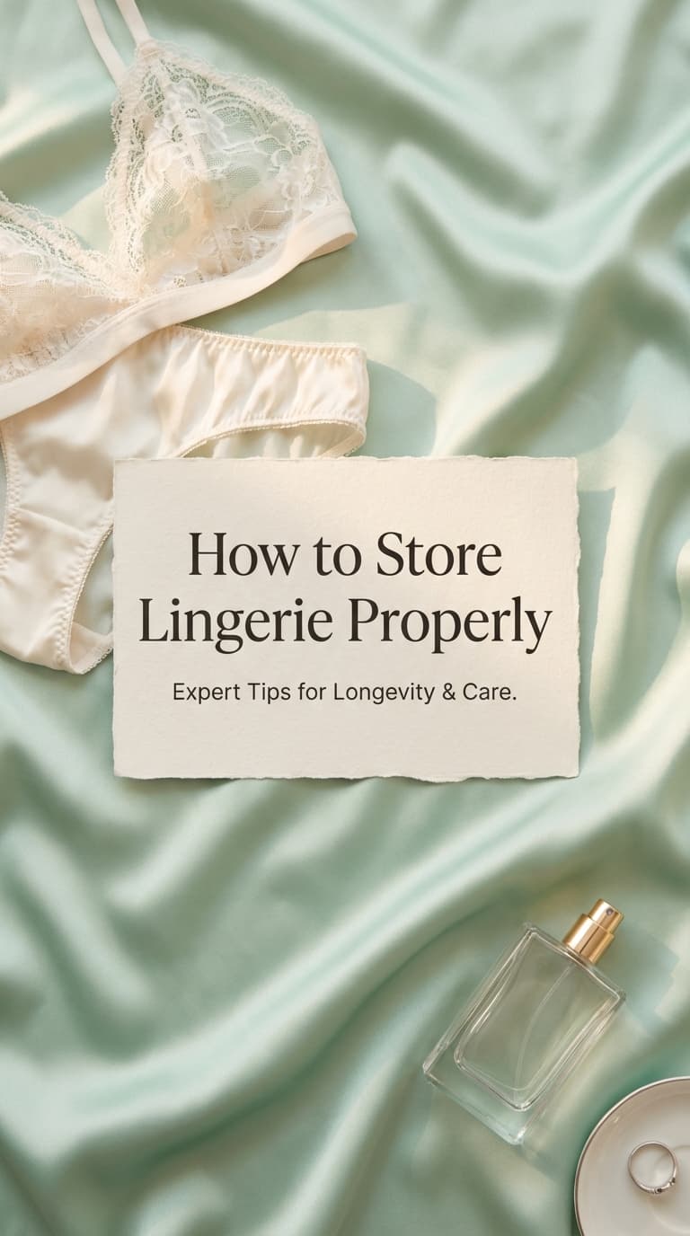 How to Store Lingerie Properly