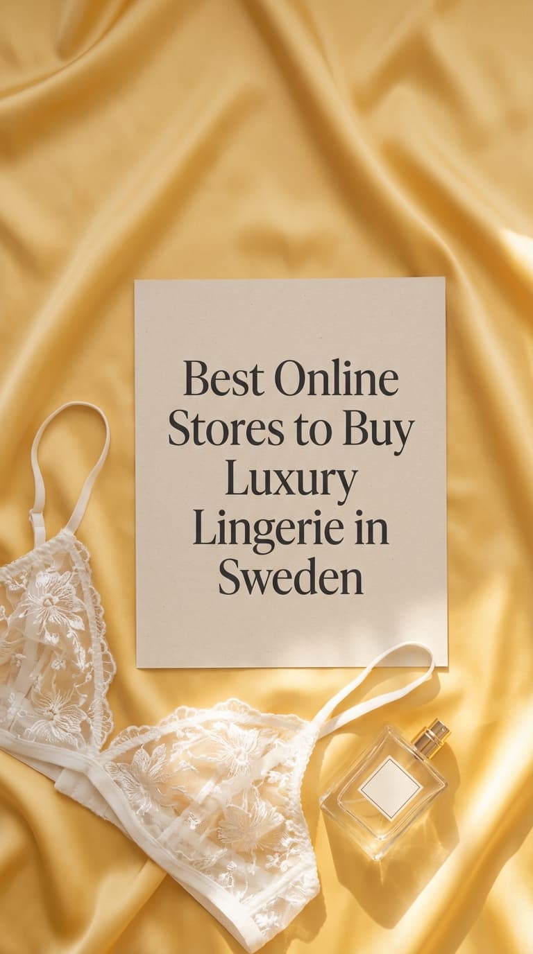 Best Online Stores to Buy Luxury Lingerie in Sweden