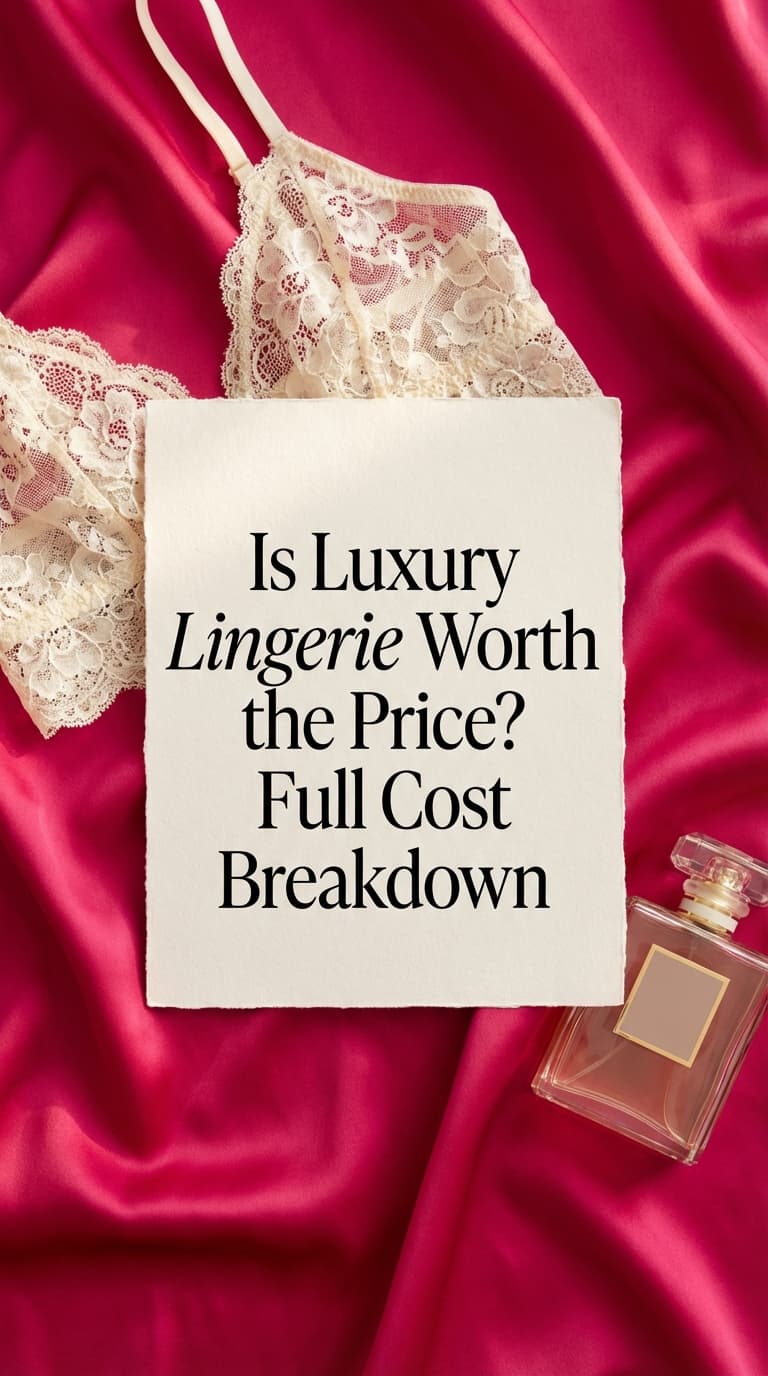 Is Luxury Lingerie Worth the Price? Full Cost Breakdown