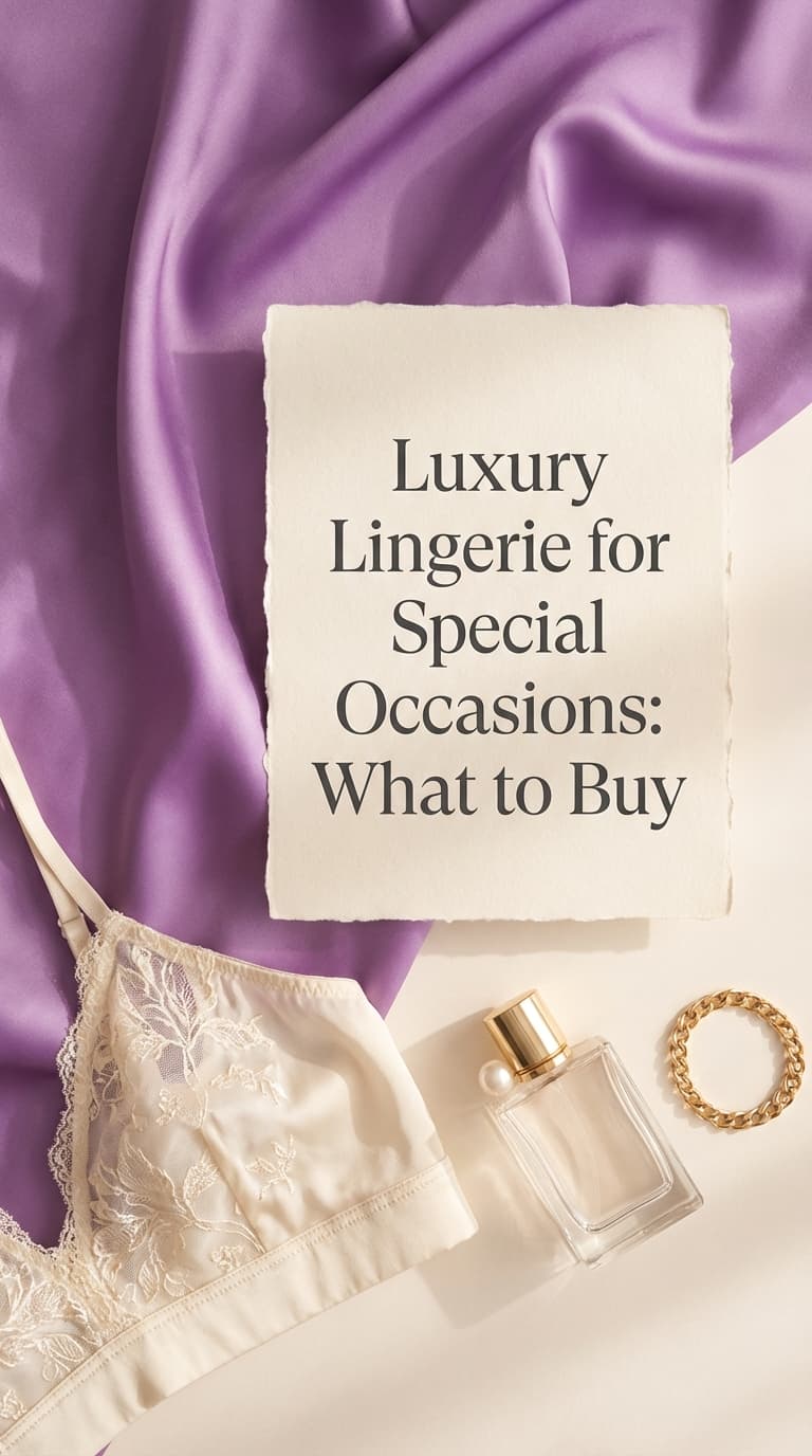 Luxury Lingerie for Special Occasions: What to Buy