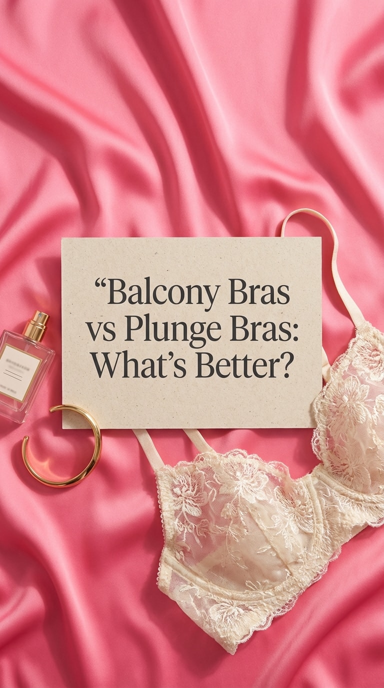Balcony Bras vs Plunge Bras: What’s Better?