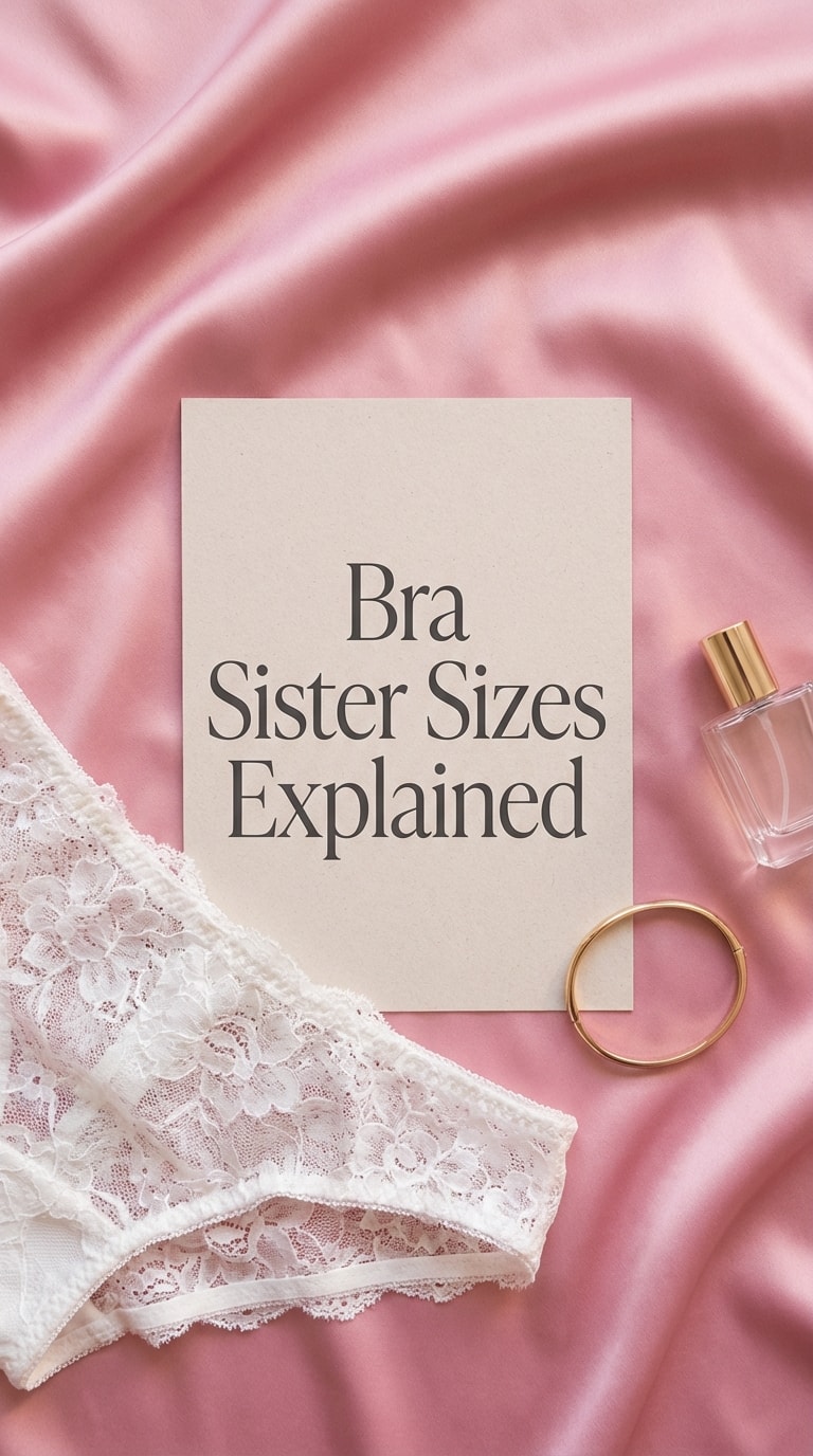 Bra Sister Sizes Explained