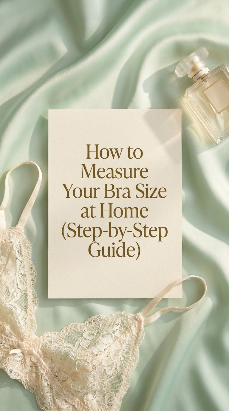 How to Measure Your Bra Size at Home (Step-by-Step Guide)