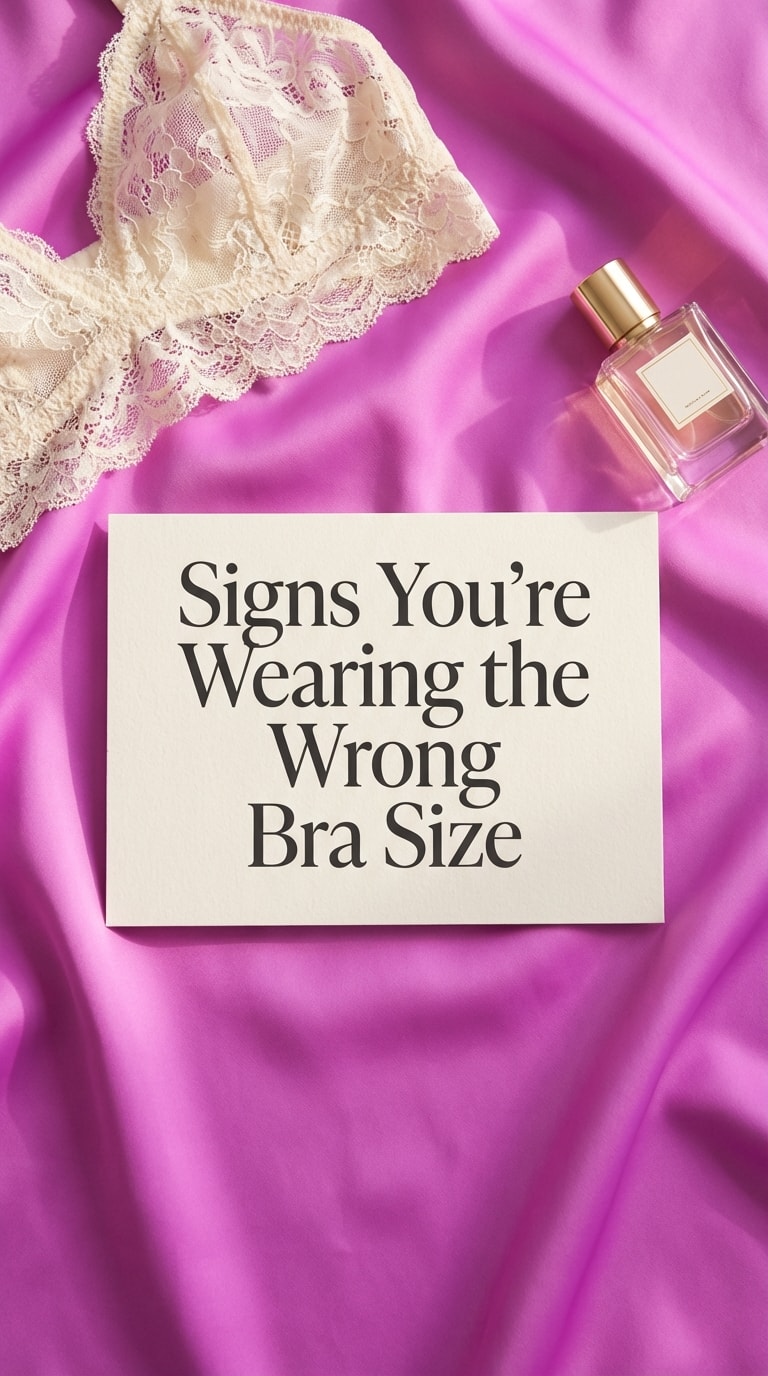 Signs You’re Wearing the Wrong Bra Size