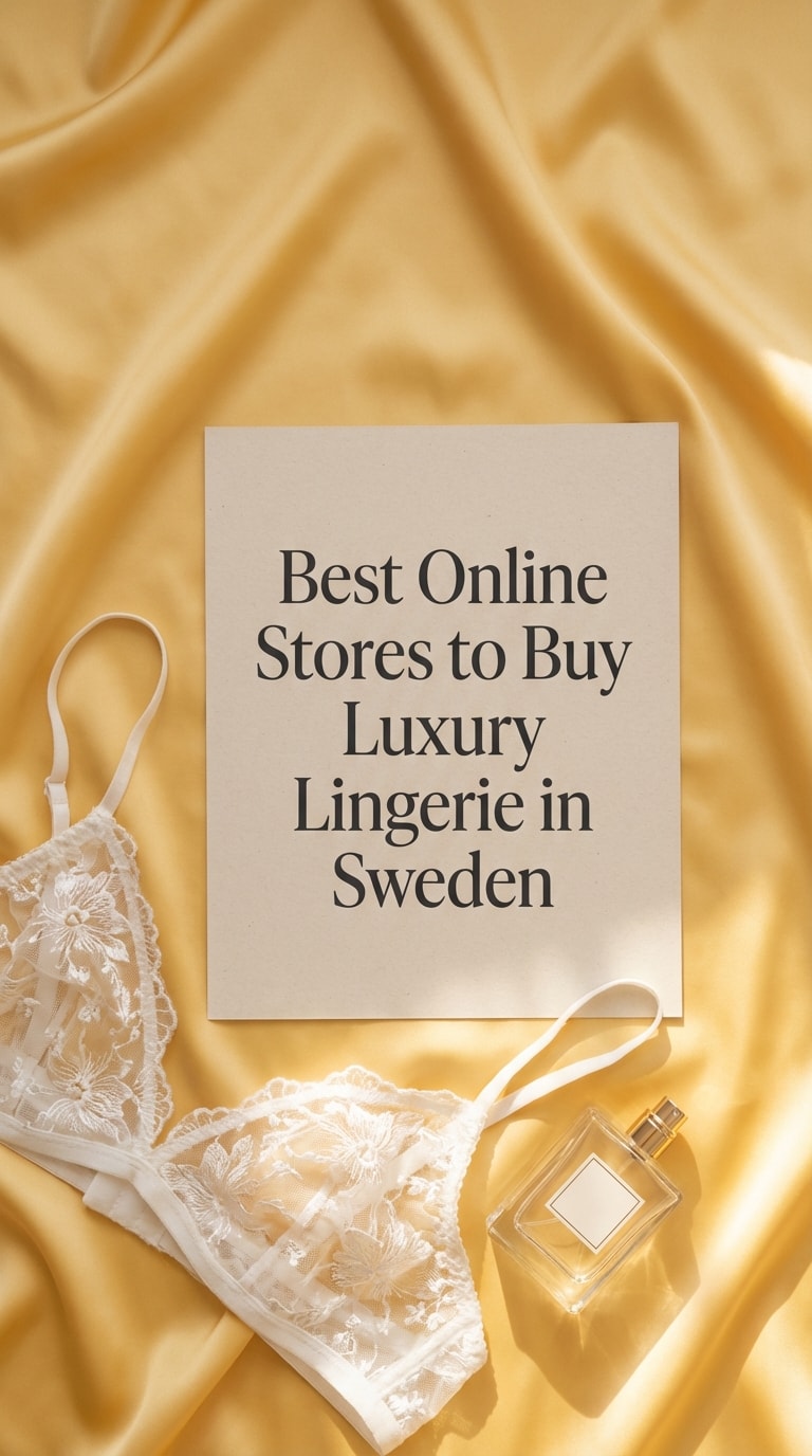 Best Online Stores to Buy Luxury Lingerie in Sweden
