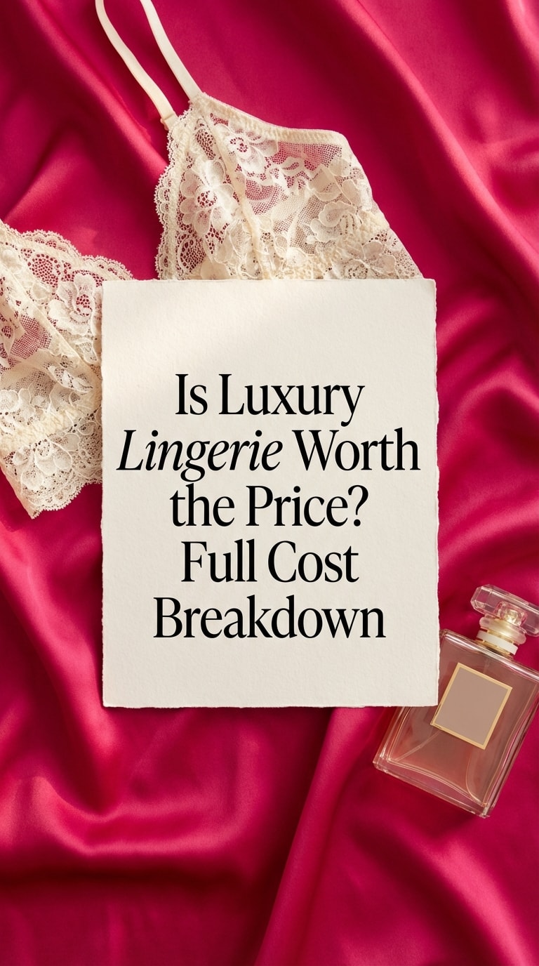 Is Luxury Lingerie Worth the Price? Full Cost Breakdown