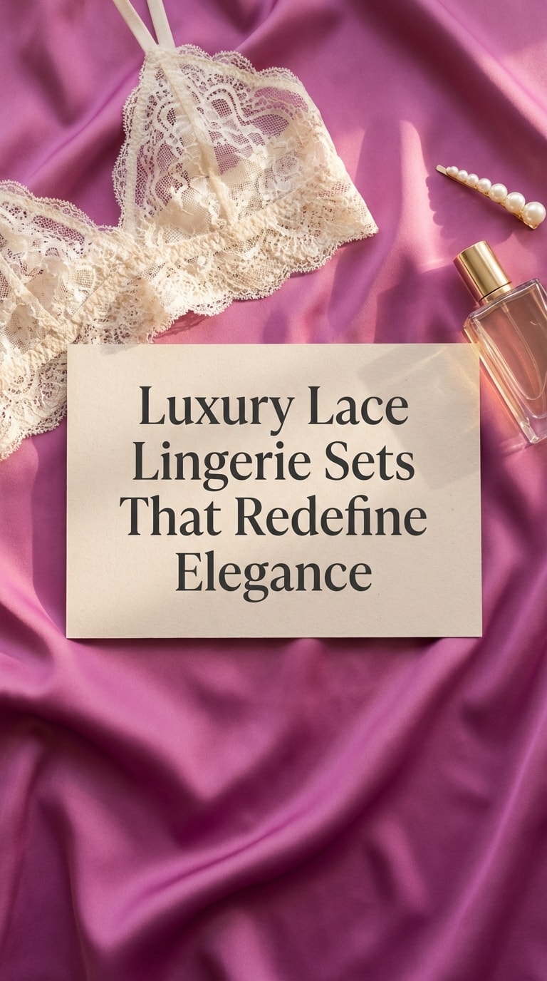 Luxury Lace Lingerie Sets That Redefine Elegance